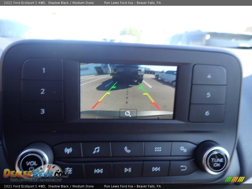 2022 Ford EcoSport S 4WD Shadow Black / Medium Stone Photo #18