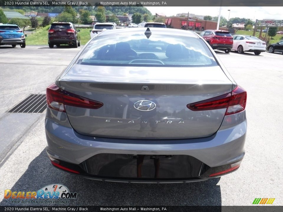 2020 Hyundai Elantra SEL Machine Gray / Black Photo #8