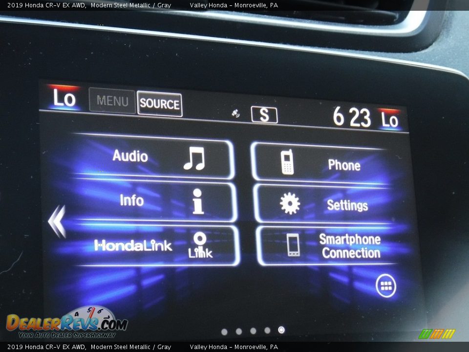 2019 Honda CR-V EX AWD Modern Steel Metallic / Gray Photo #16