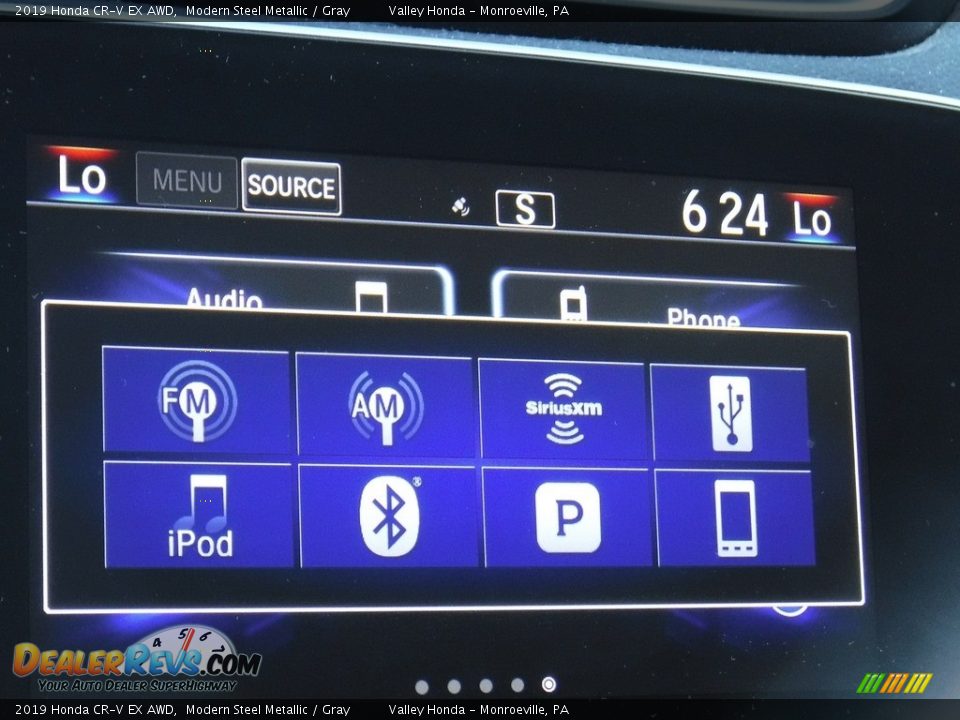 2019 Honda CR-V EX AWD Modern Steel Metallic / Gray Photo #17