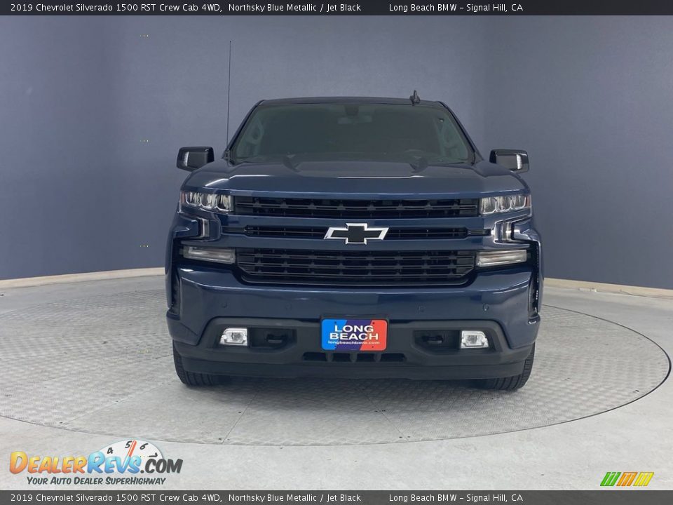 2019 Chevrolet Silverado 1500 RST Crew Cab 4WD Northsky Blue Metallic / Jet Black Photo #2