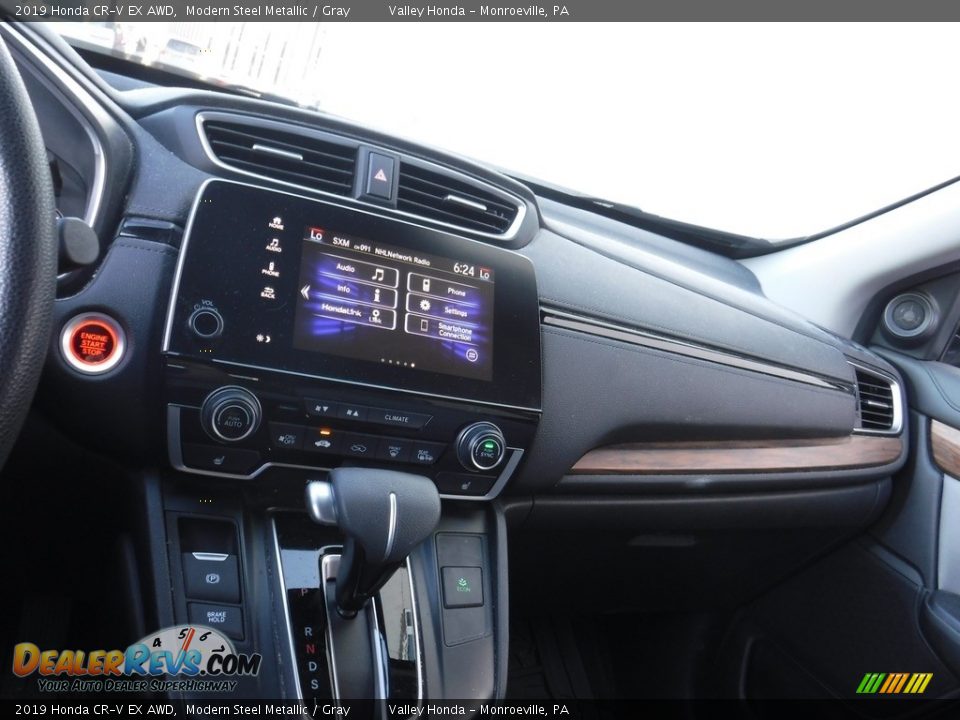 2019 Honda CR-V EX AWD Modern Steel Metallic / Gray Photo #18