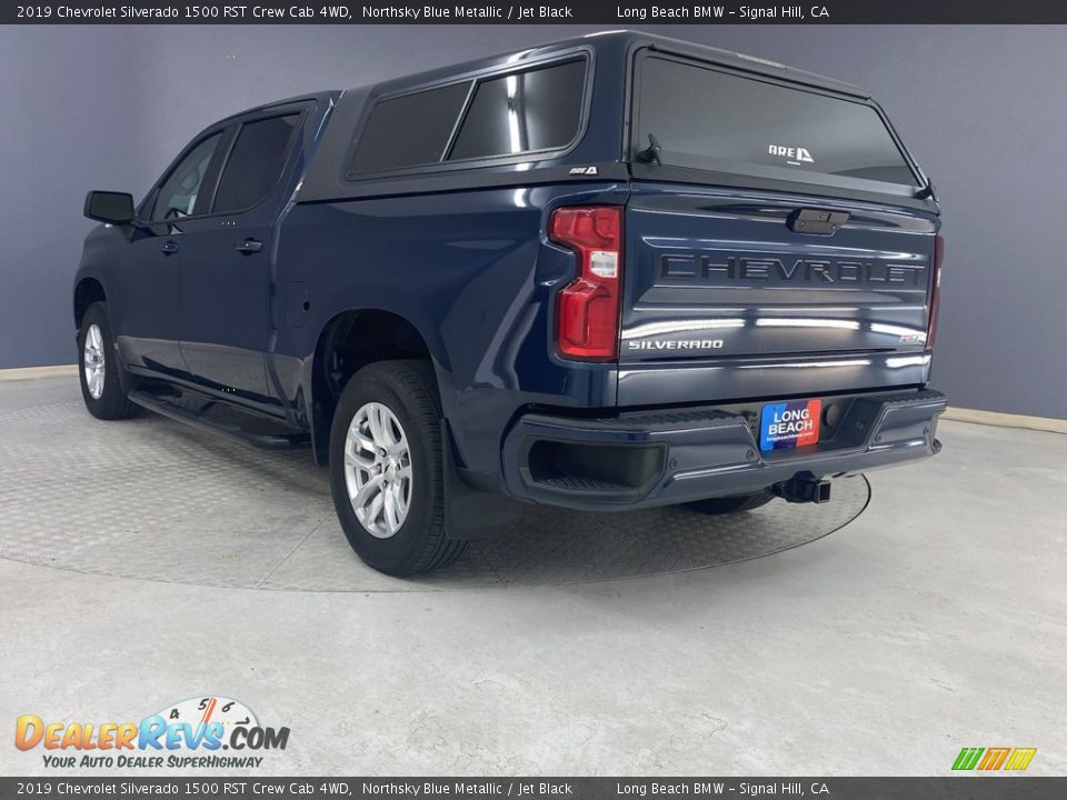 2019 Chevrolet Silverado 1500 RST Crew Cab 4WD Northsky Blue Metallic / Jet Black Photo #3