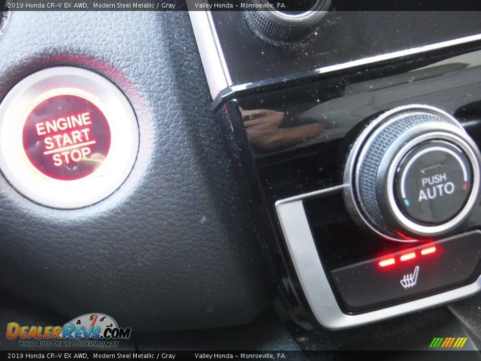 2019 Honda CR-V EX AWD Modern Steel Metallic / Gray Photo #19