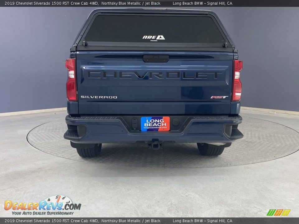 2019 Chevrolet Silverado 1500 RST Crew Cab 4WD Northsky Blue Metallic / Jet Black Photo #4