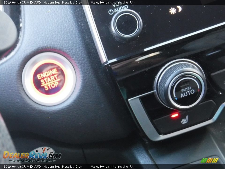 2019 Honda CR-V EX AWD Modern Steel Metallic / Gray Photo #21