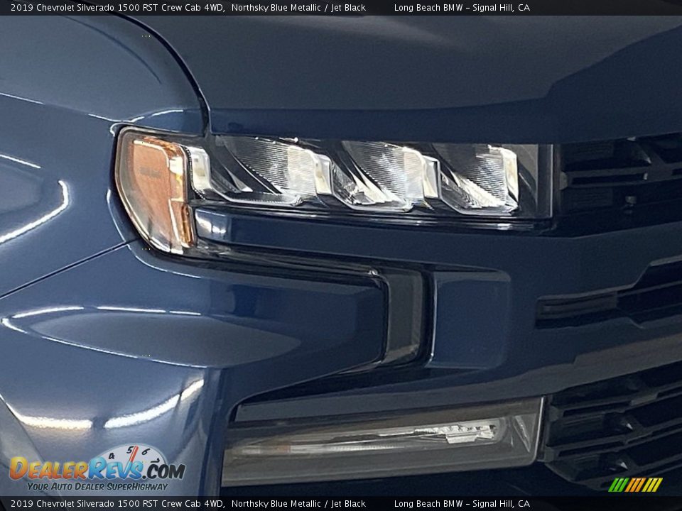2019 Chevrolet Silverado 1500 RST Crew Cab 4WD Northsky Blue Metallic / Jet Black Photo #7