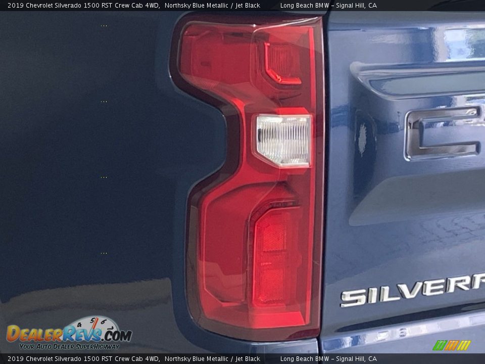2019 Chevrolet Silverado 1500 RST Crew Cab 4WD Northsky Blue Metallic / Jet Black Photo #9
