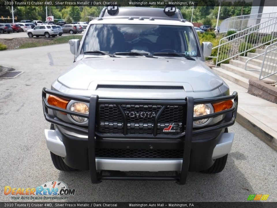 2010 Toyota FJ Cruiser 4WD Silver Fresco Metallic / Dark Charcoal Photo #5