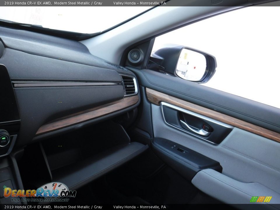 2019 Honda CR-V EX AWD Modern Steel Metallic / Gray Photo #26