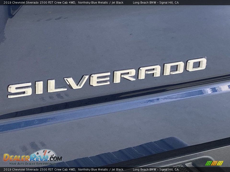 2019 Chevrolet Silverado 1500 RST Crew Cab 4WD Northsky Blue Metallic / Jet Black Photo #10