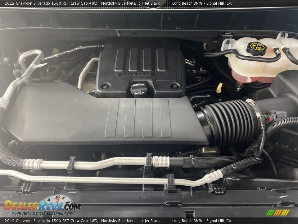 2019 Chevrolet Silverado 1500 RST Crew Cab 4WD Northsky Blue Metallic / Jet Black Photo #11