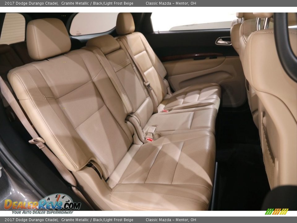 Rear Seat of 2017 Dodge Durango Citadel Photo #17