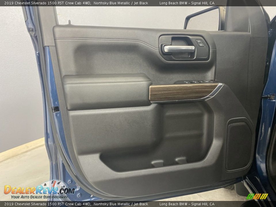 2019 Chevrolet Silverado 1500 RST Crew Cab 4WD Northsky Blue Metallic / Jet Black Photo #12