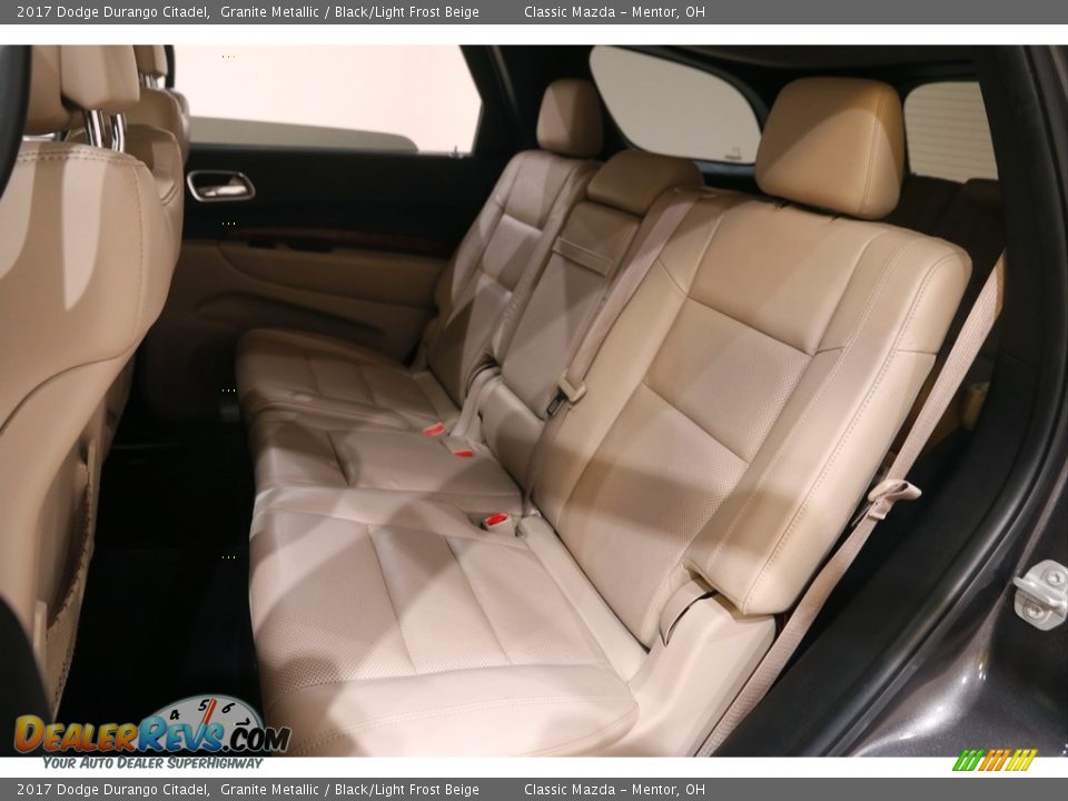 Rear Seat of 2017 Dodge Durango Citadel Photo #18