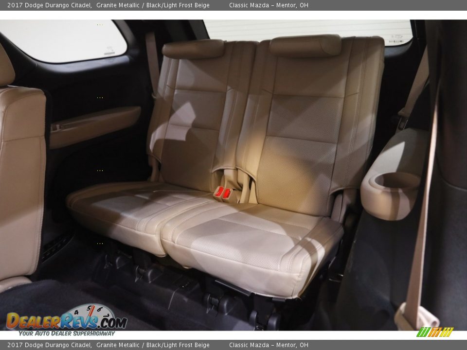 Rear Seat of 2017 Dodge Durango Citadel Photo #19