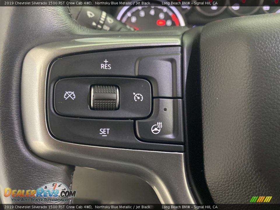 2019 Chevrolet Silverado 1500 RST Crew Cab 4WD Northsky Blue Metallic / Jet Black Photo #18