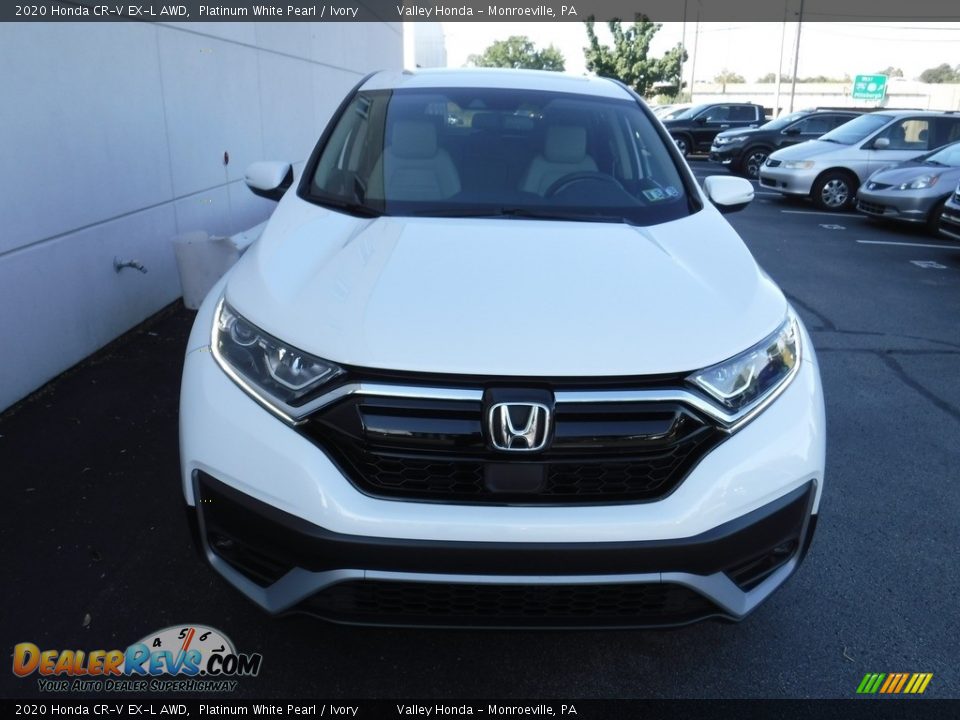 2020 Honda CR-V EX-L AWD Platinum White Pearl / Ivory Photo #5