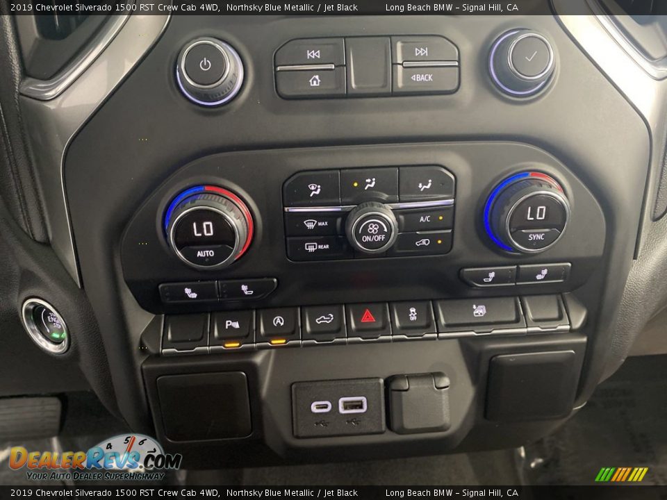 2019 Chevrolet Silverado 1500 RST Crew Cab 4WD Northsky Blue Metallic / Jet Black Photo #24