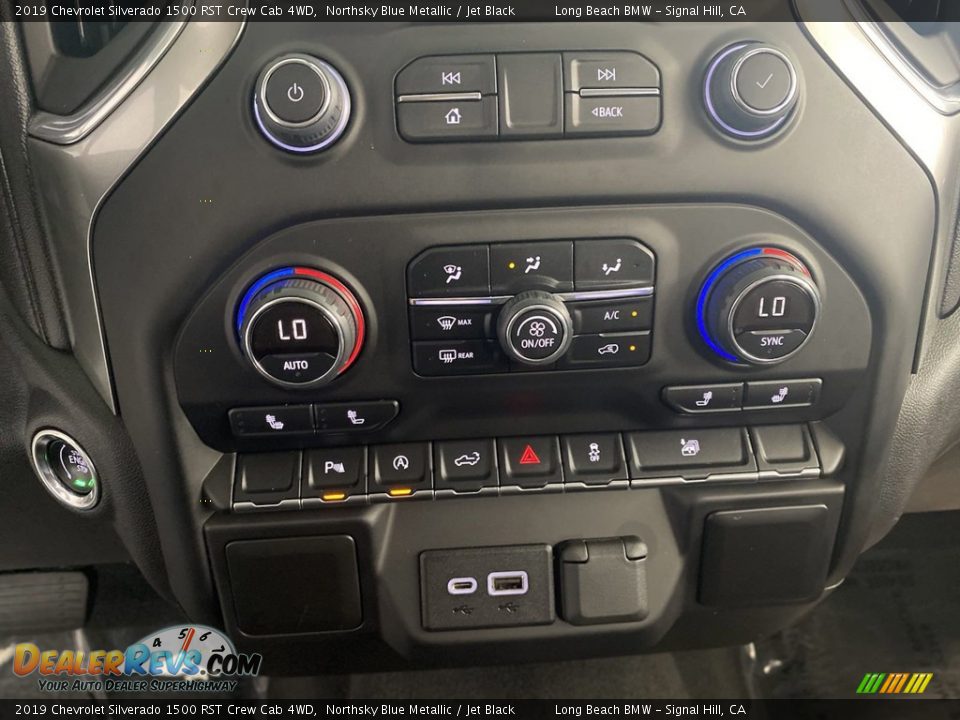 2019 Chevrolet Silverado 1500 RST Crew Cab 4WD Northsky Blue Metallic / Jet Black Photo #24