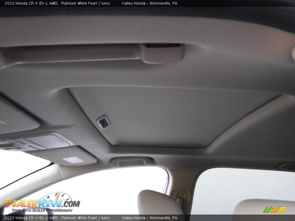 2020 Honda CR-V EX-L AWD Platinum White Pearl / Ivory Photo #11