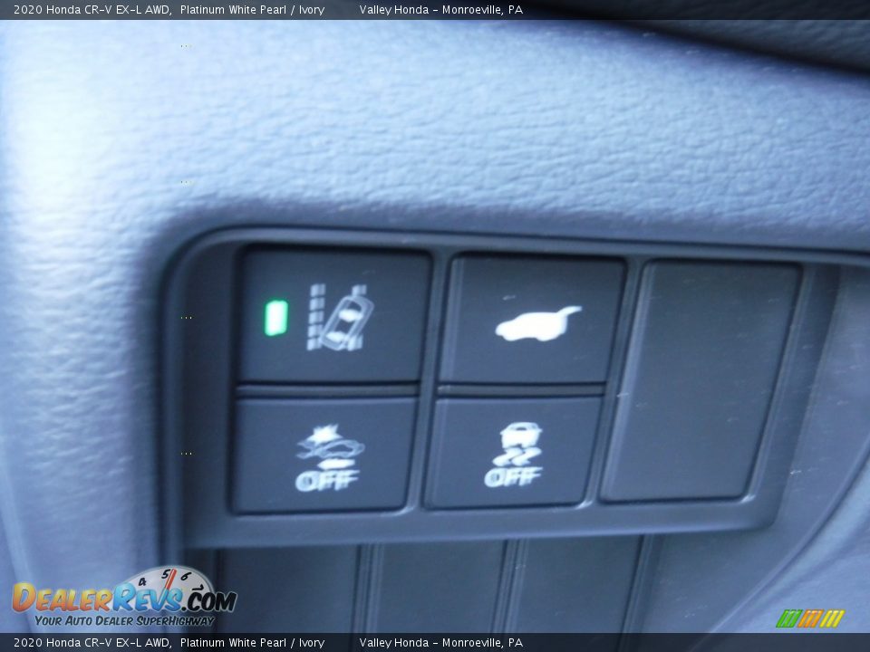 2020 Honda CR-V EX-L AWD Platinum White Pearl / Ivory Photo #13