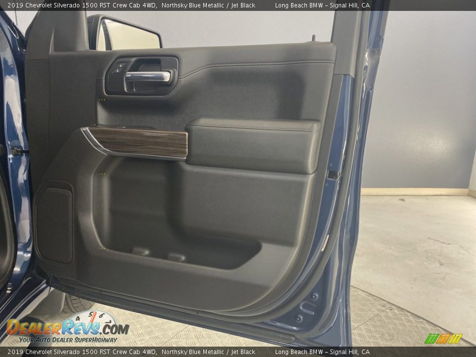 2019 Chevrolet Silverado 1500 RST Crew Cab 4WD Northsky Blue Metallic / Jet Black Photo #27