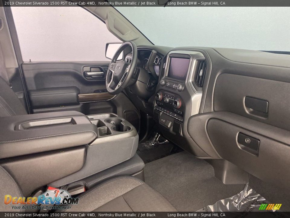 2019 Chevrolet Silverado 1500 RST Crew Cab 4WD Northsky Blue Metallic / Jet Black Photo #28