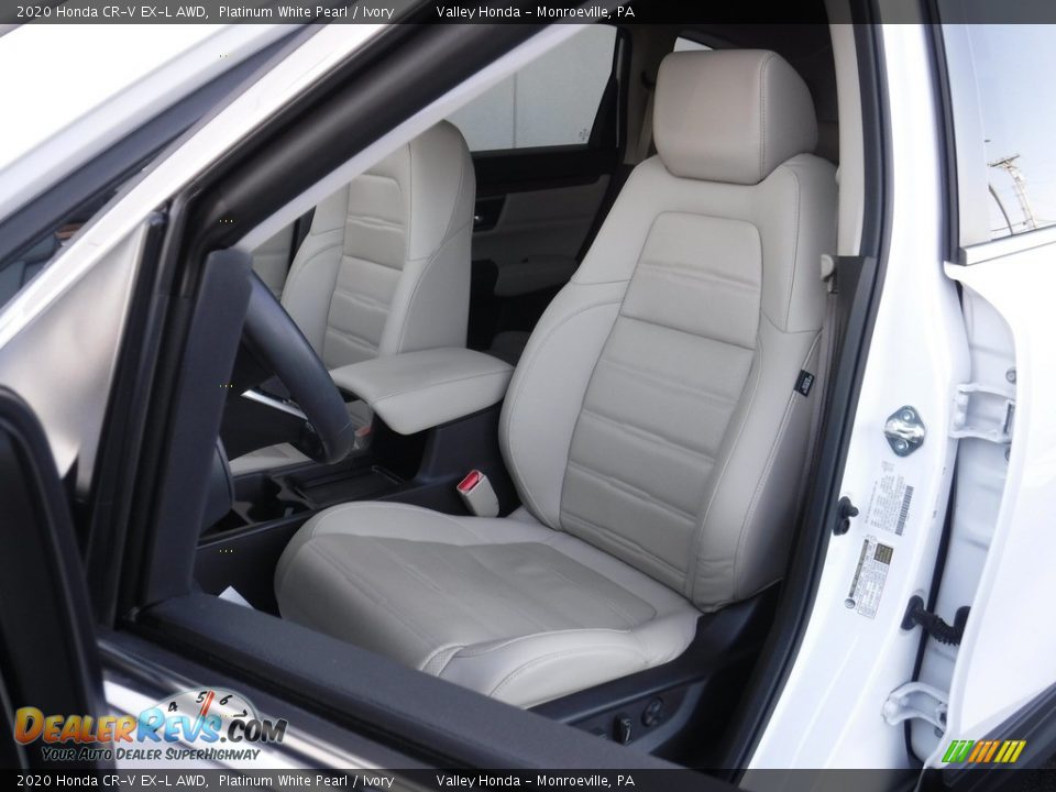2020 Honda CR-V EX-L AWD Platinum White Pearl / Ivory Photo #15