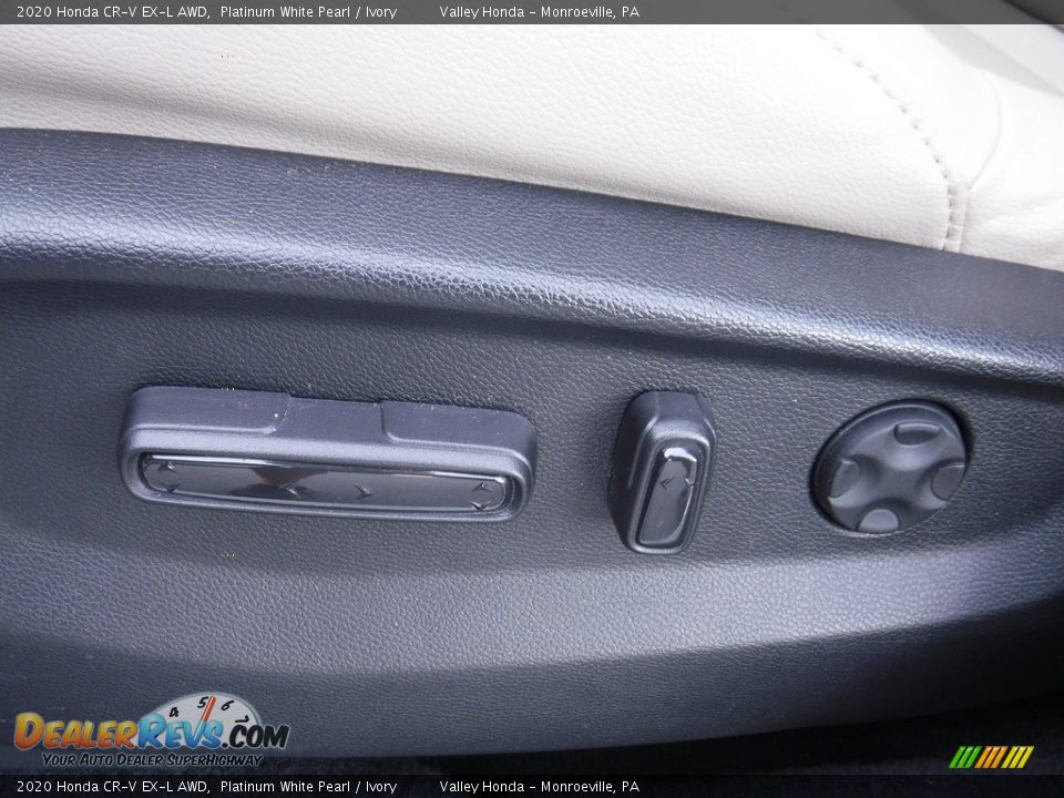 2020 Honda CR-V EX-L AWD Platinum White Pearl / Ivory Photo #16