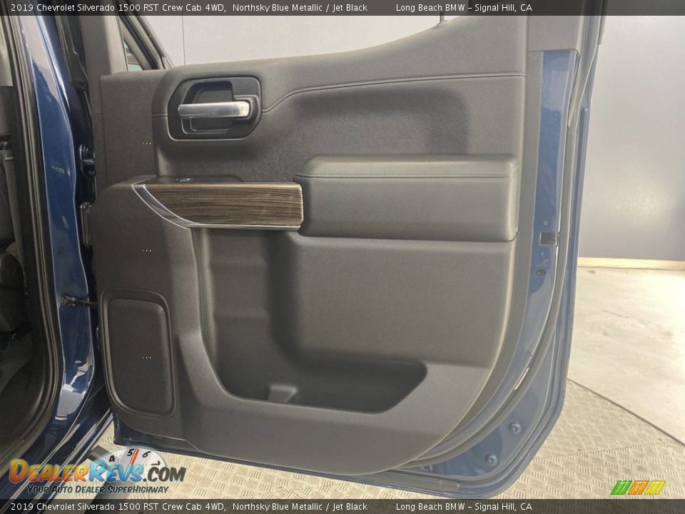2019 Chevrolet Silverado 1500 RST Crew Cab 4WD Northsky Blue Metallic / Jet Black Photo #30