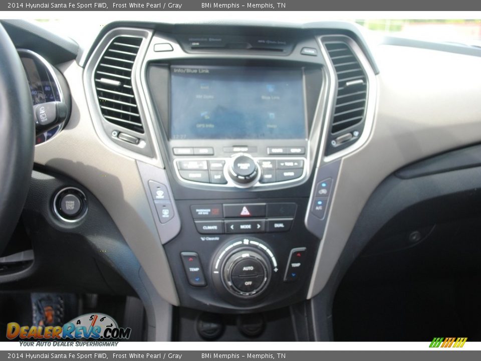 2014 Hyundai Santa Fe Sport FWD Frost White Pearl / Gray Photo #18