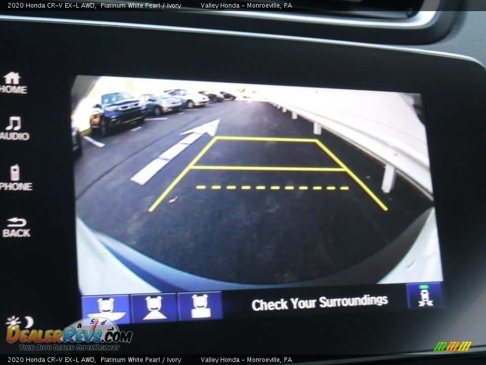 2020 Honda CR-V EX-L AWD Platinum White Pearl / Ivory Photo #21