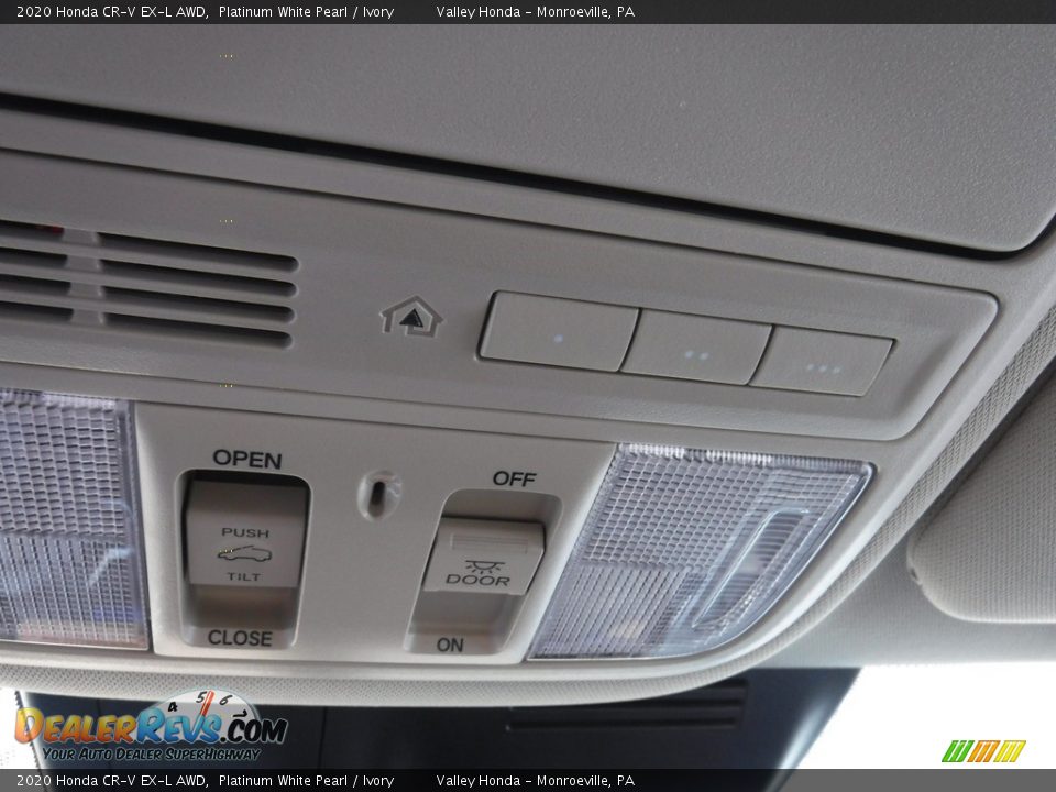 2020 Honda CR-V EX-L AWD Platinum White Pearl / Ivory Photo #24
