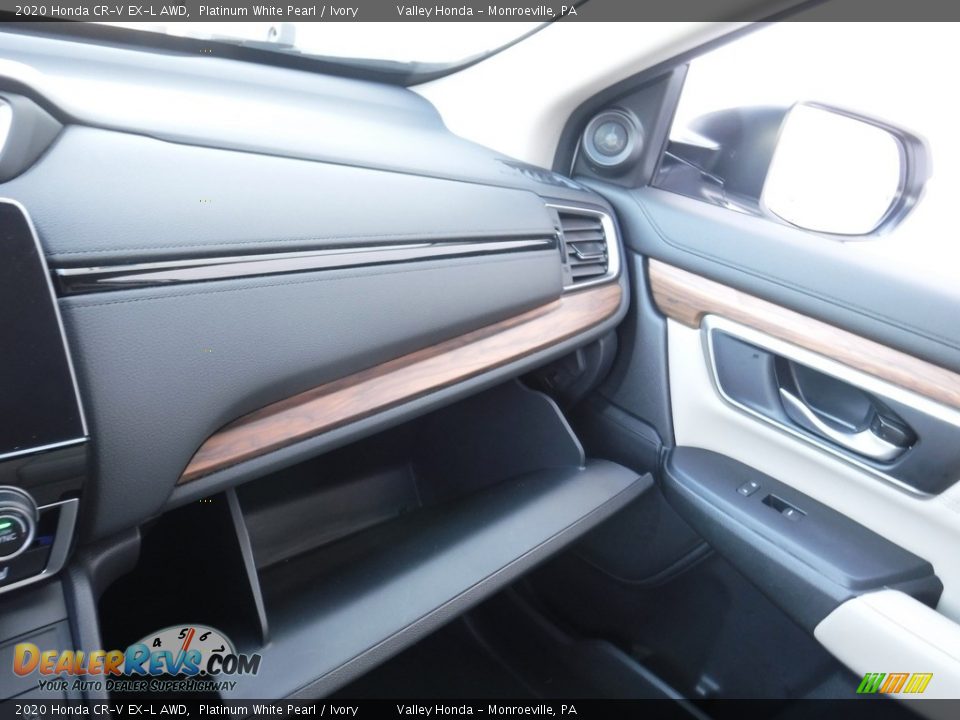2020 Honda CR-V EX-L AWD Platinum White Pearl / Ivory Photo #26