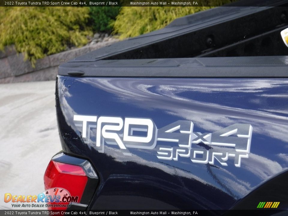 2022 Toyota Tundra TRD Sport Crew Cab 4x4 Blueprint / Black Photo #11