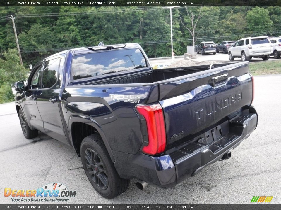 2022 Toyota Tundra TRD Sport Crew Cab 4x4 Blueprint / Black Photo #16