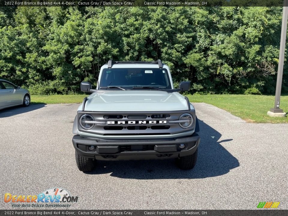 2022 Ford Bronco Big Bend 4x4 4-Door Cactus Gray / Dark Space Gray Photo #3