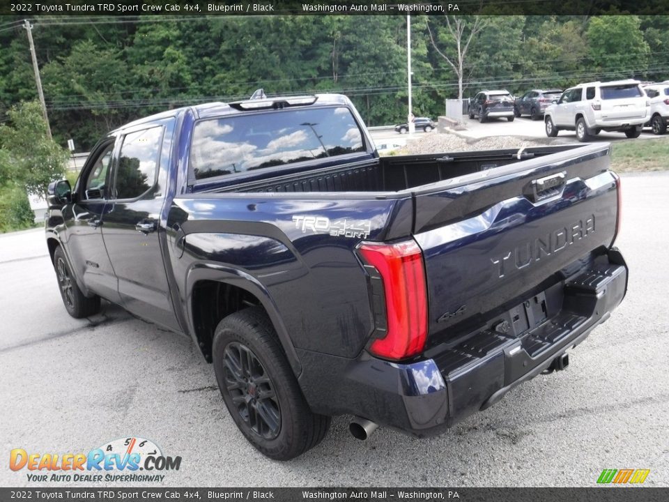 2022 Toyota Tundra TRD Sport Crew Cab 4x4 Blueprint / Black Photo #17