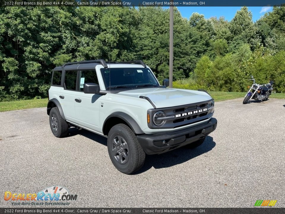 Cactus Gray 2022 Ford Bronco Big Bend 4x4 4-Door Photo #4