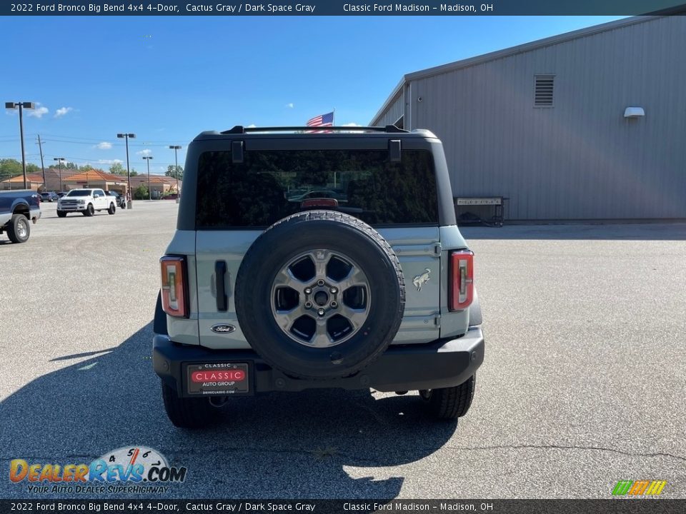 2022 Ford Bronco Big Bend 4x4 4-Door Cactus Gray / Dark Space Gray Photo #6