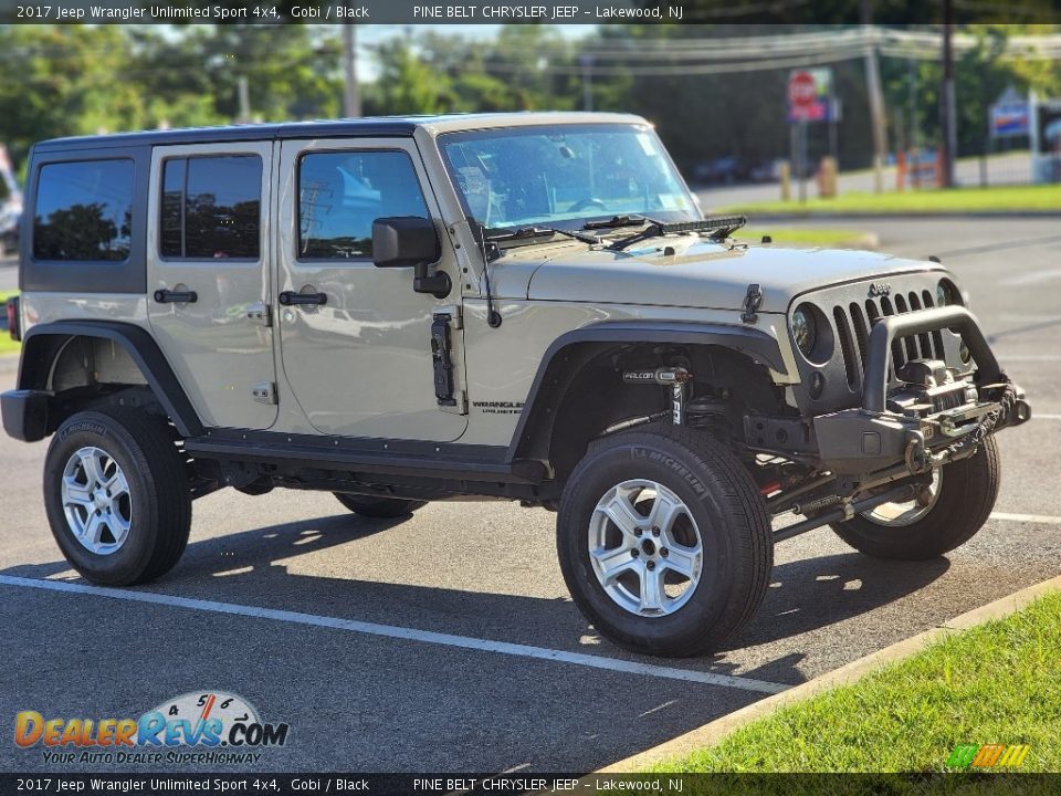 2017 Jeep Wrangler Unlimited Sport 4x4 Gobi / Black Photo #4