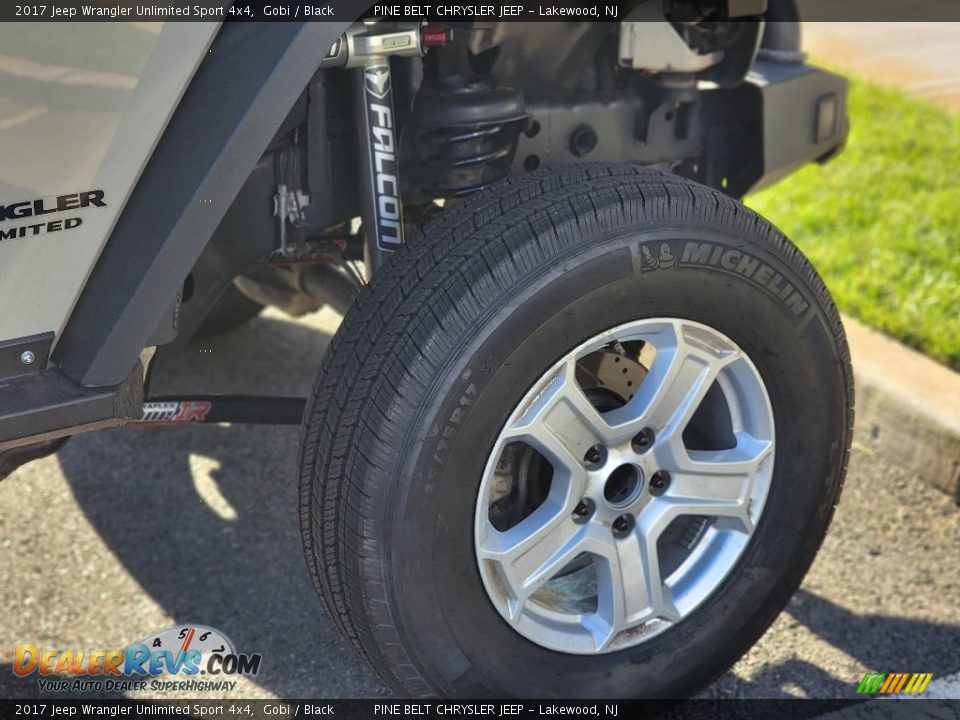 2017 Jeep Wrangler Unlimited Sport 4x4 Gobi / Black Photo #6