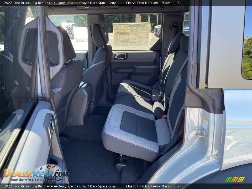 Rear Seat of 2022 Ford Bronco Big Bend 4x4 4-Door Photo #14