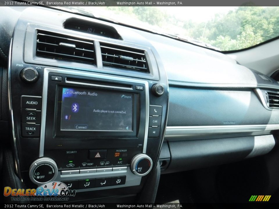 2012 Toyota Camry SE Barcelona Red Metallic / Black/Ash Photo #3