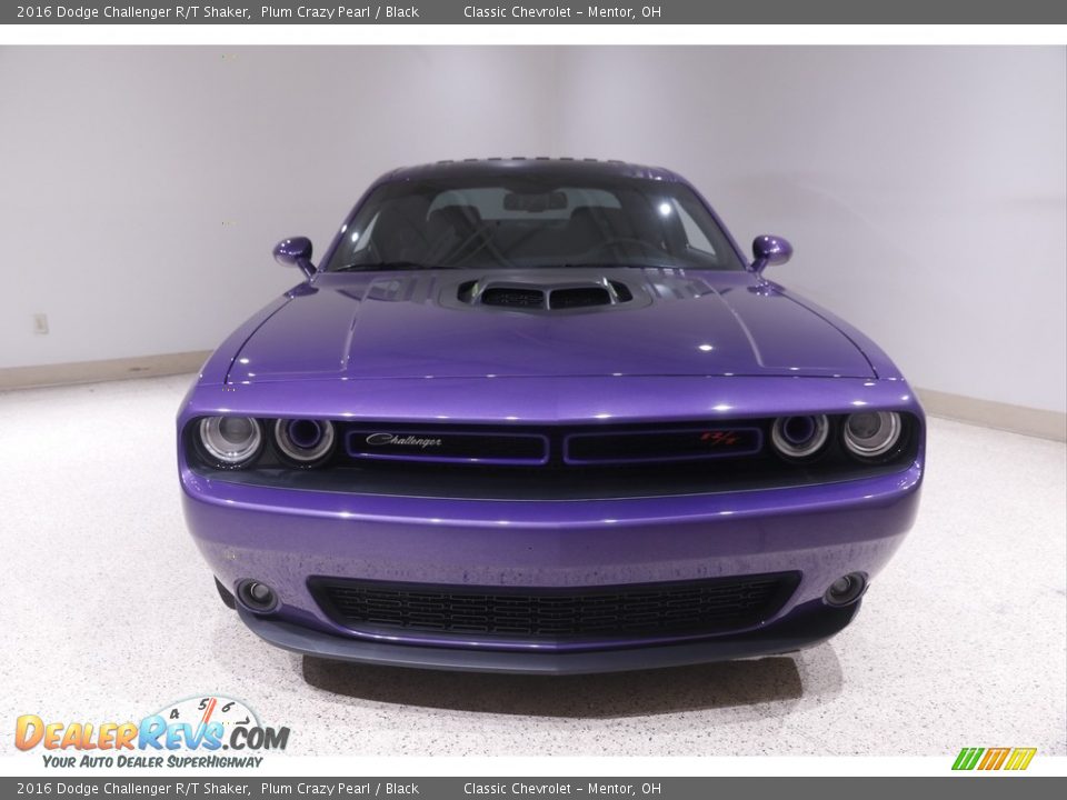 2016 Dodge Challenger R/T Shaker Plum Crazy Pearl / Black Photo #2