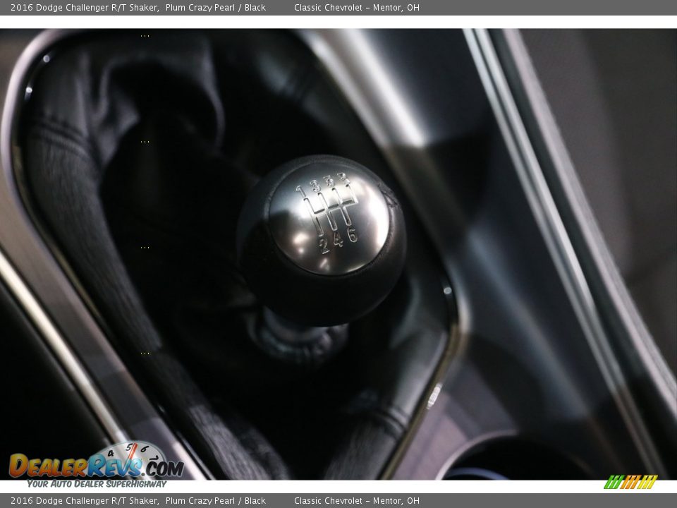 2016 Dodge Challenger R/T Shaker Plum Crazy Pearl / Black Photo #14