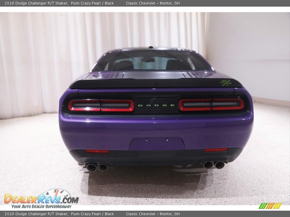 2016 Dodge Challenger R/T Shaker Plum Crazy Pearl / Black Photo #18