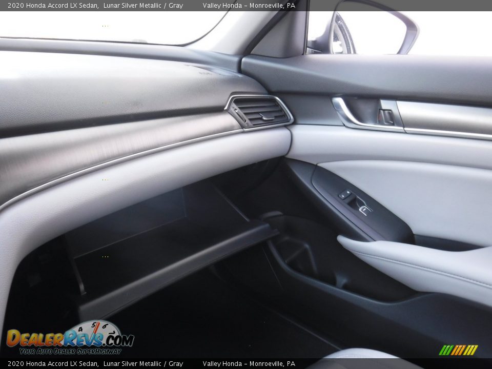 2020 Honda Accord LX Sedan Lunar Silver Metallic / Gray Photo #25
