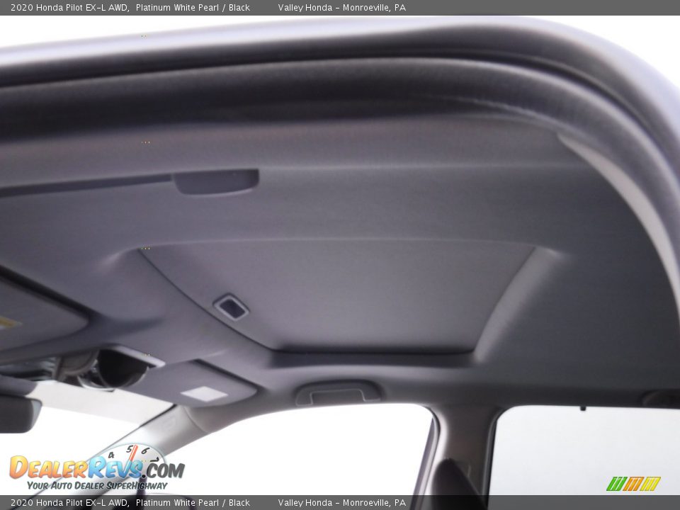 2020 Honda Pilot EX-L AWD Platinum White Pearl / Black Photo #11